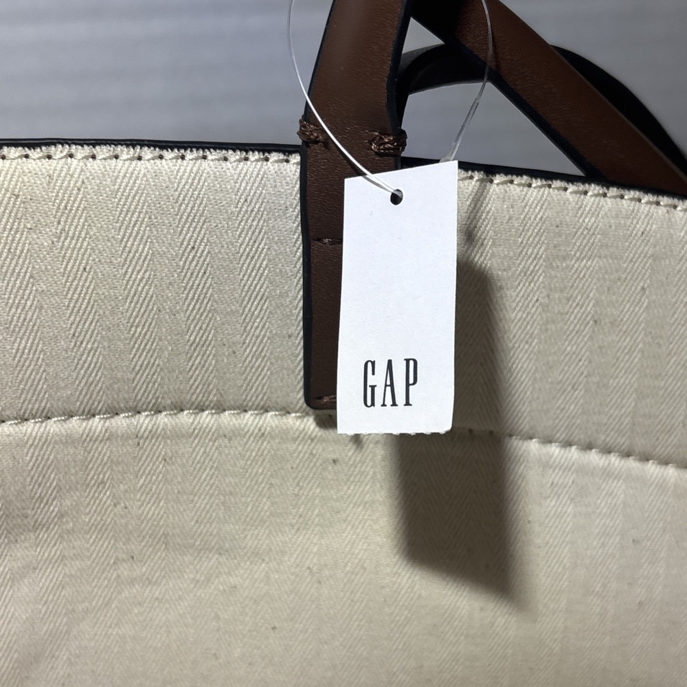 GAP - East-West Canvas Tote Bag SALE FREESHIP - Picture 4 of 4